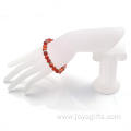 Natural Gemstone ​Carnelian 8MM 24 Round Beads Bracelet for Reiki Healing